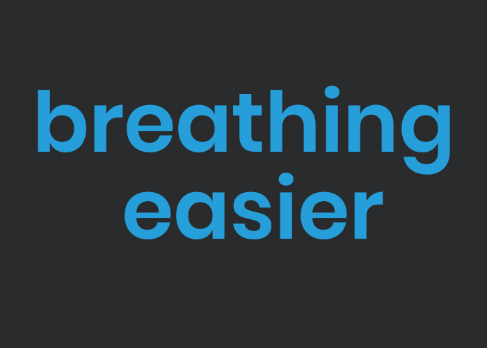 breathing easier